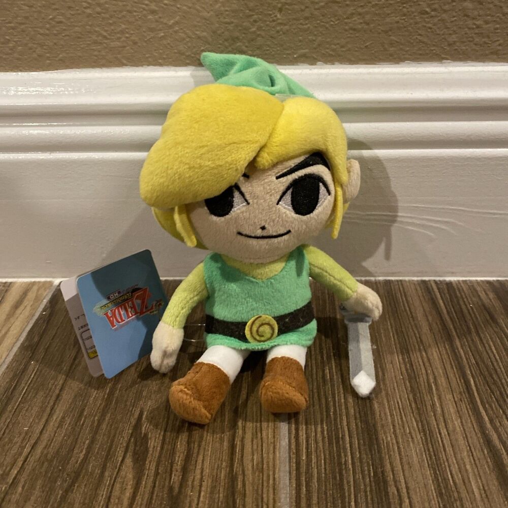 Legend of Zelda the Wind Waker HD 2014 Link 8” Plush Nintendo NWT